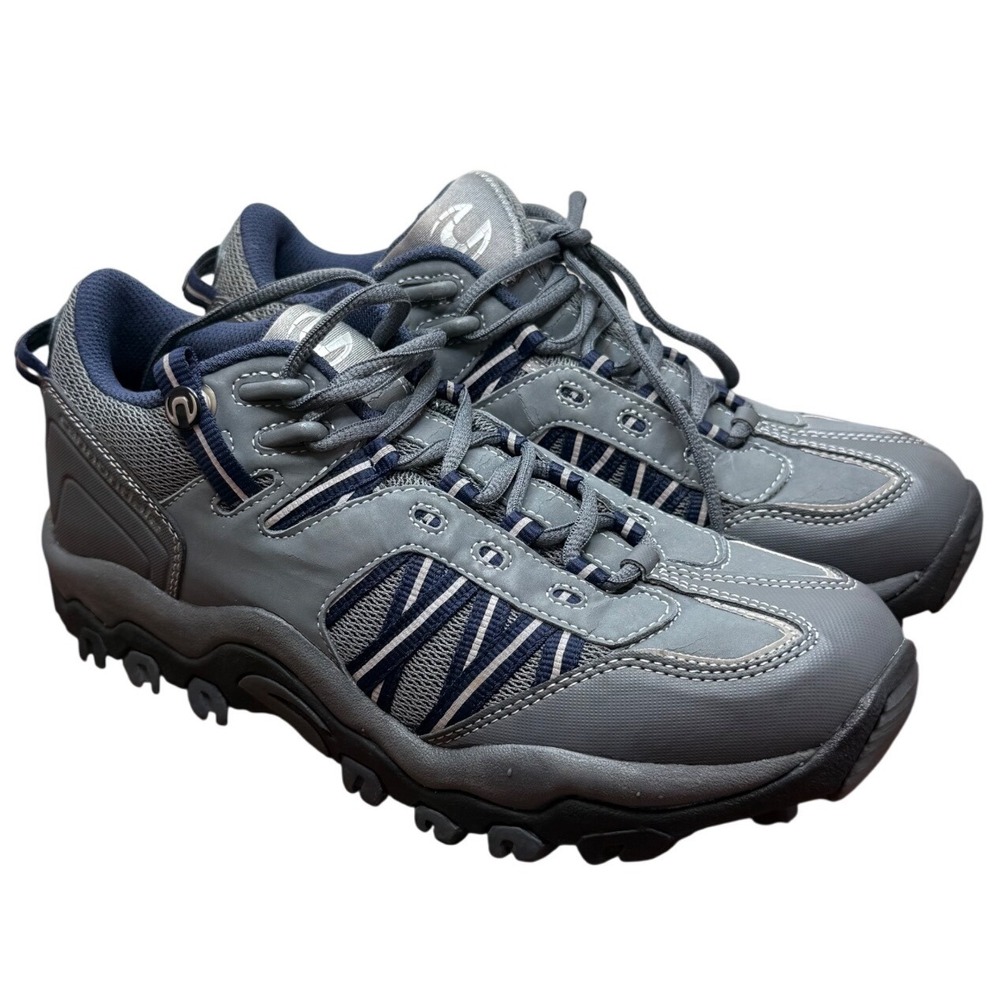 Cannondale Mens 8.5 Grey Navy SPD Mountain‎ Bike Cycling Shoes CS NOV 2006